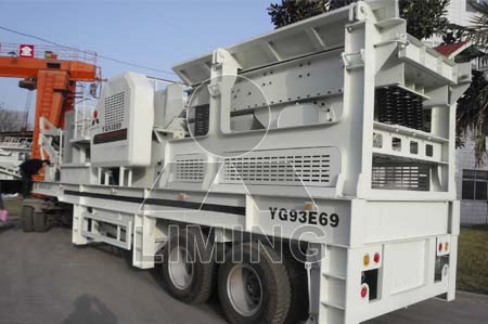 Y3S13JE6Y9 complete mobile crusher