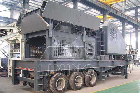 YG1142E710 mobile jaw crusher