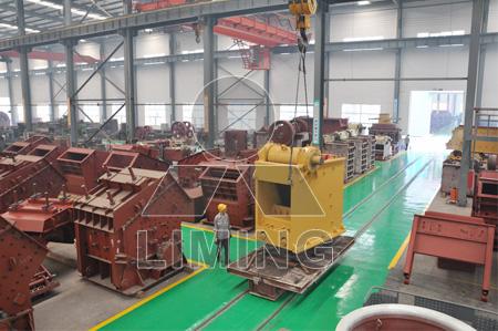 Production area of impact crusher