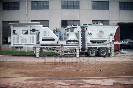 tracked mobile crusher