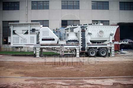 Crawler mobile crusher