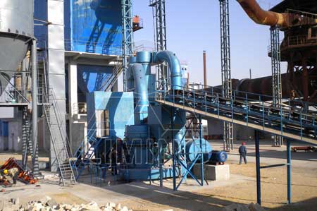 Grinding mill line