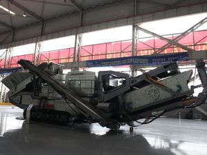 Crushing Processing Plant Produces Materia in Netherlands