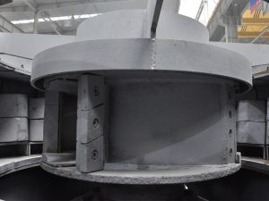Primary Crushing Plant with liming Impact Crusher and Wobbler Feeder