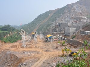 Mobile crusher plant shows great power in coal mining