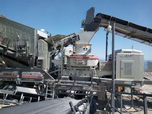 The production process of sand lime stone technology