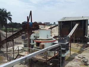 PF Impact Crusher smash the building material to pieces