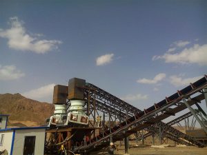 Construction waste recycling plant