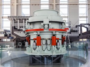 High-efficiency GP500 cone crusher in aggregate production